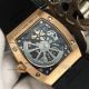 Fake Richard Mille Rm010 Review - Richard Mille Rose Gold Diamond Watches With Black Rubber Band (6)_th.jpg